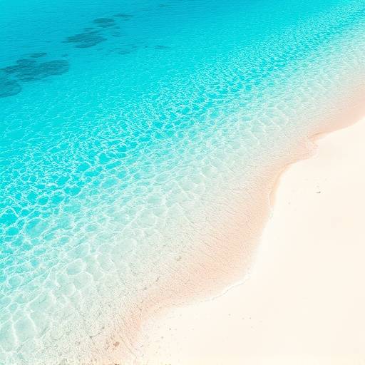 Sandy beaches and turquoise waters in the Maldives